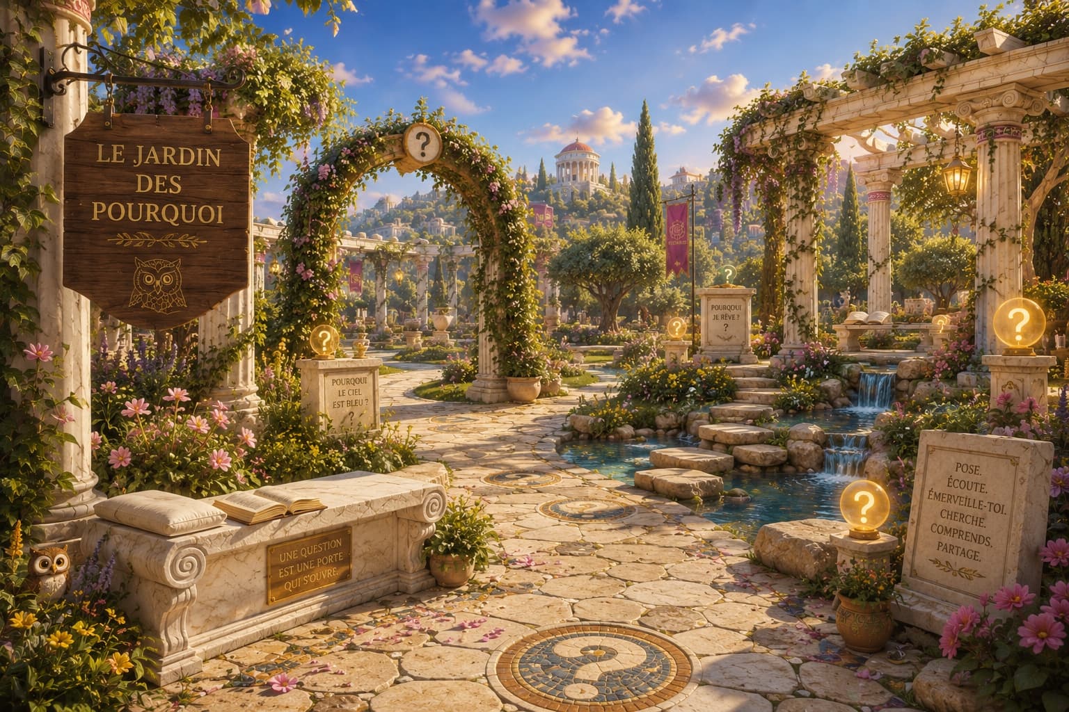 Le Jardin des Pourquoi dans l’univers SocraKid